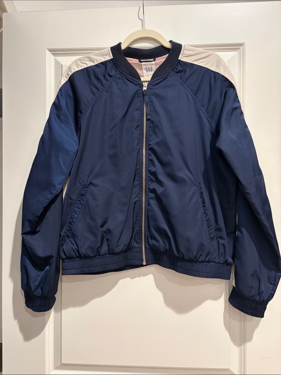 GAP Jackets & Blazers - Gap Women’s Bomber Casual Relaxed Fit Cropped Jacket, size L